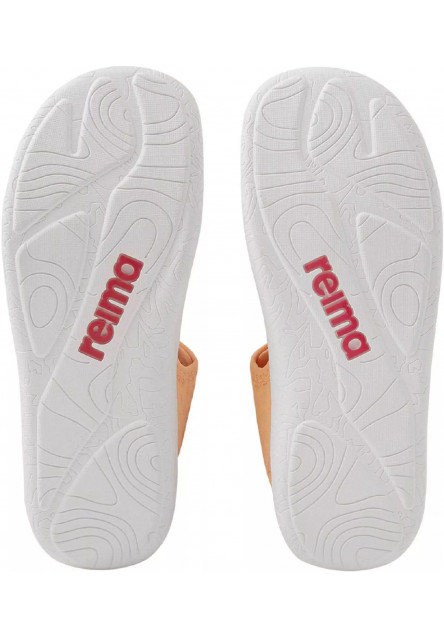 Detské barefoot sandále Reima Rantaan - Apricot