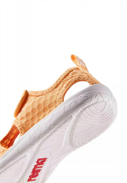 Detské barefoot sandále Reima Rantaan - Apricot