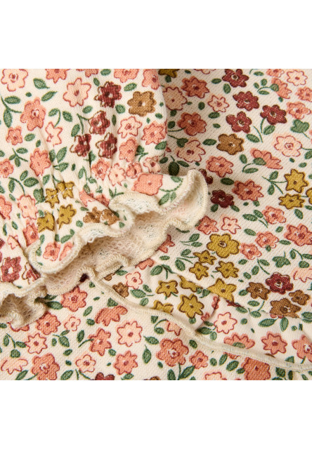 Šaty dlouhý rukáv Safari Flowers vel. 80
