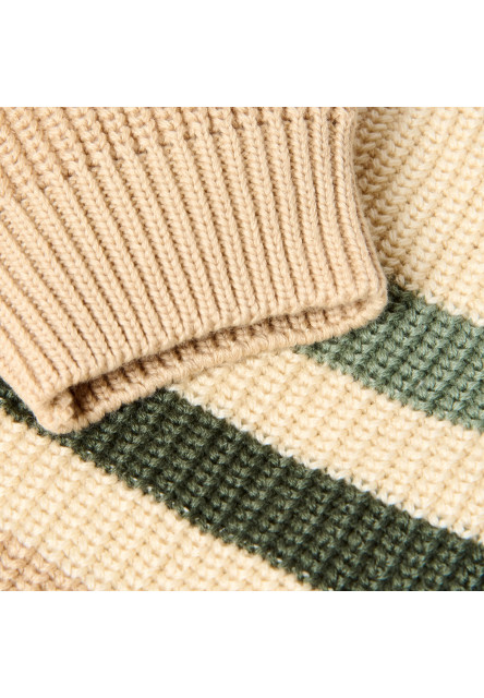 Svetřík pletený Warm Taupe vel. 86