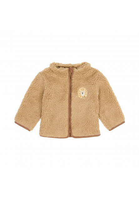 Kabátek Teddy Warm Taupe vel. 80