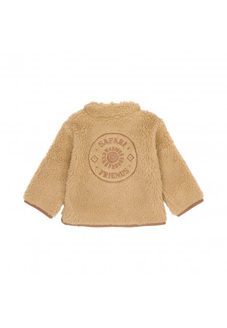 Kabátek Teddy Warm Taupe vel. 86