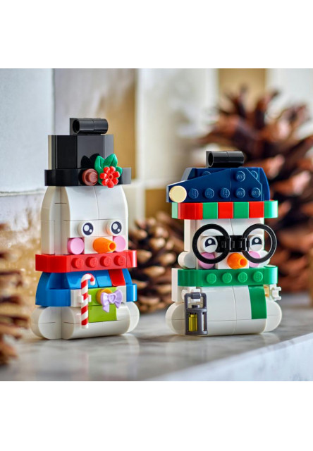 Ozdobní snehuliaci