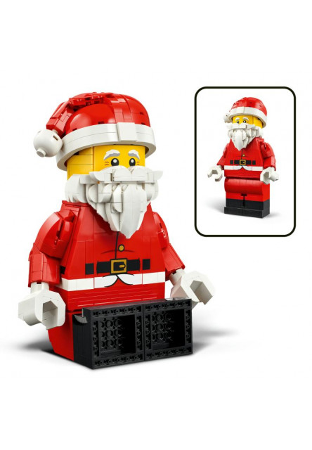 Zväčšená minifigúrka Santu