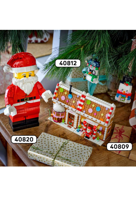Zväčšená minifigúrka Santu