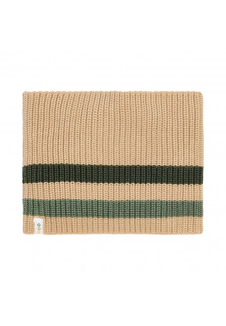 Šála pletená kruhová Warm Taupe One Size