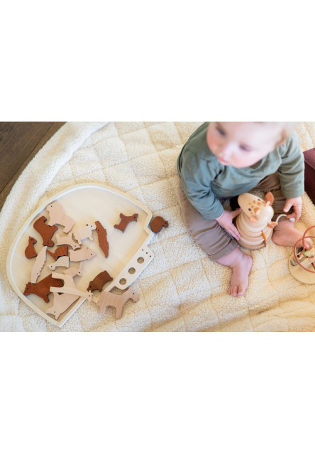 Noomad soft Hracia deka a Vak na hračky Teddy Oak
