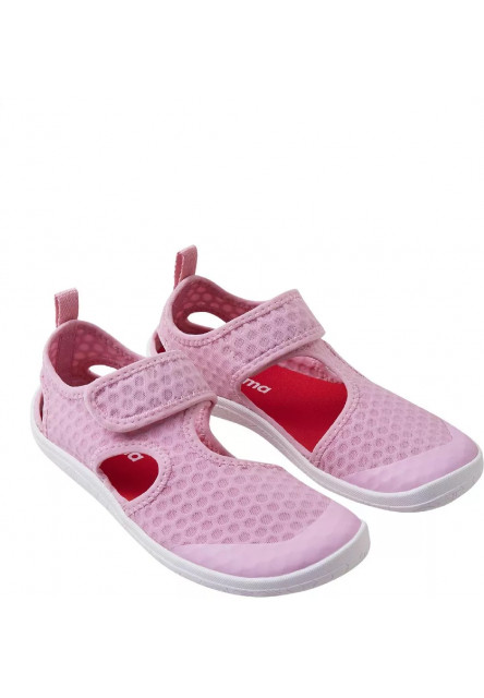 Detské barefoot sandále Reima Rantaan - Light Heather