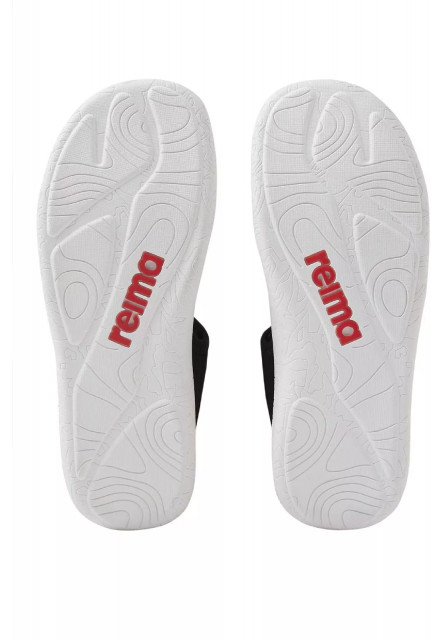 Detské barefoot sandále Reima Rantaan - Black