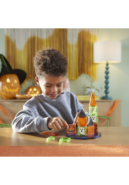 Magnetická stavebnica microMAGS Spooky Travel Set 24 dielov