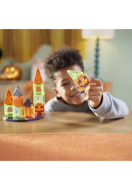 Magnetická stavebnica microMAGS Spooky Travel Set 24 dielov