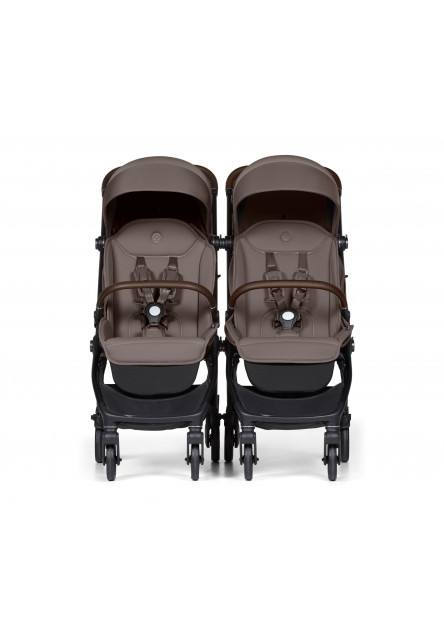 Connect Mini 2x kočík s madlom Taupe