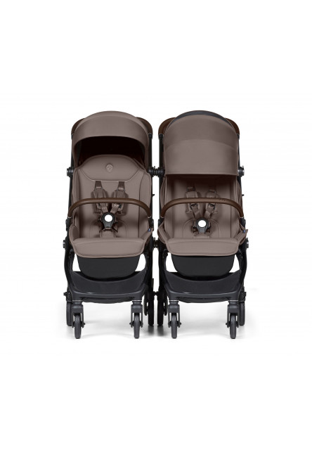 Connect Mini 2x kočík s madlom Taupe