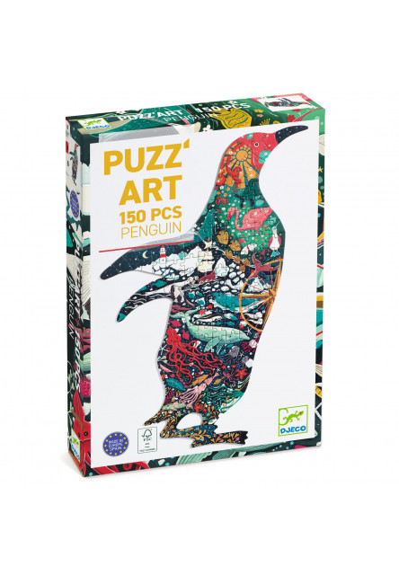 Umelecké puzzle Tučniak 150 ks