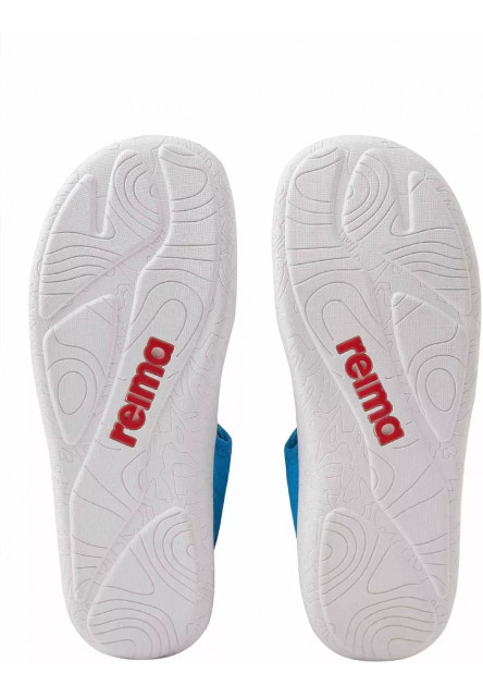 Detské barefoot sandále Reima Rantaan - Turquoise Blue