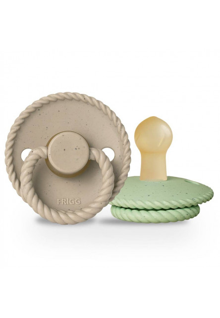 Dvojbalenie cumlíkov frigg mini mocha cappuccino/ matcha latte, 0-6m, kaučuk