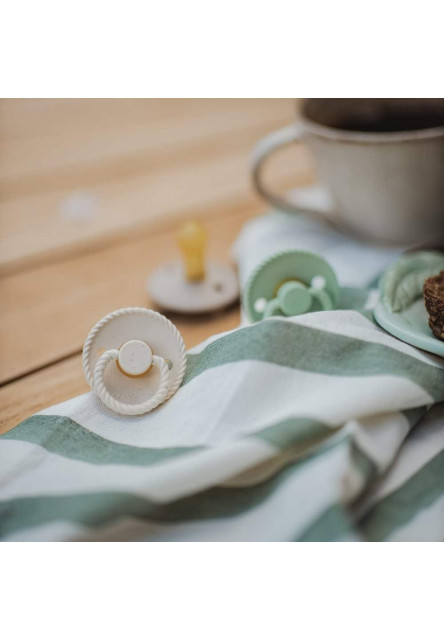 Dvojbalenie cumlíkov frigg mini mocha vanilla cream/ cappuccino, 0-6m, silikón