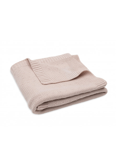 Deka 75x100cm Sprinkle Knit Silk Rose