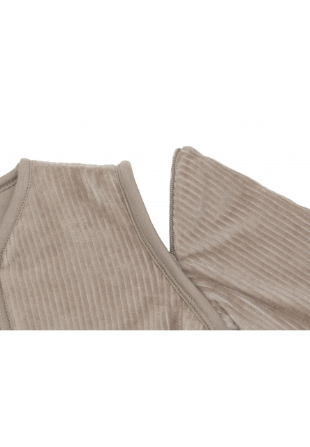 Spací vak 2v1 70cm Rib Milky Coffee