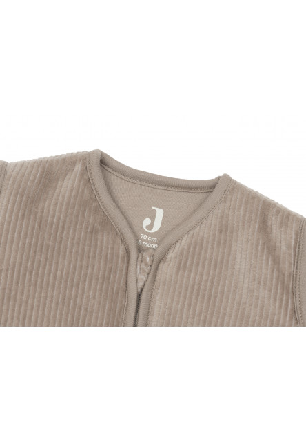 Spací vak 2v1 110cm Rib Milky Coffee