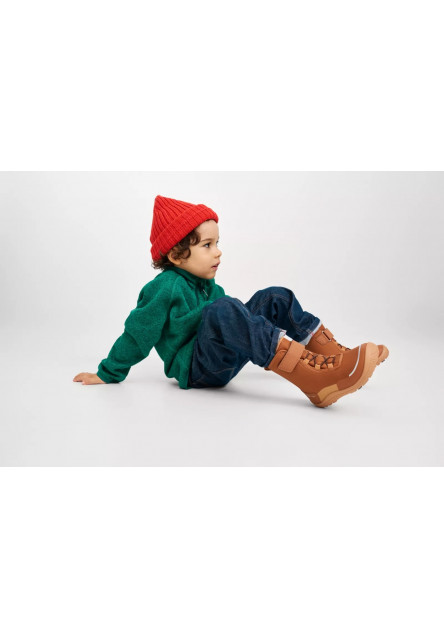 Detské zimné topánky s membránou Reima Talvella Kids - Cinnamon brown