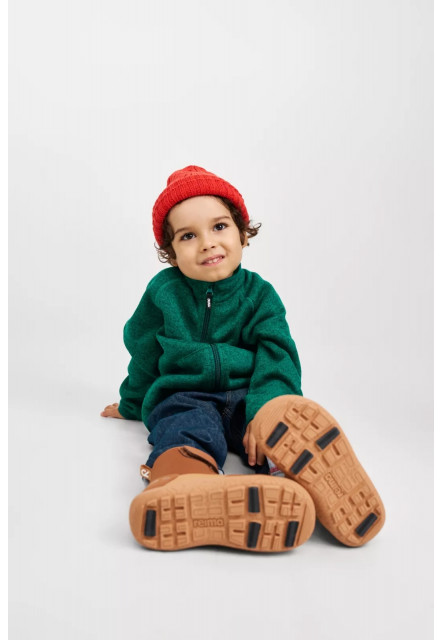 Detské zimné topánky s membránou Reima Talvella Kids - Cinnamon brown