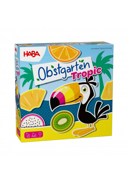 Spoločenská kooperatívna hra pre deti Ovocný sad Tropic od 3 rokov