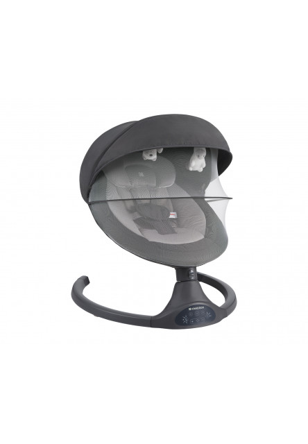 Houpací lehátko elektrické Codie Dark Grey