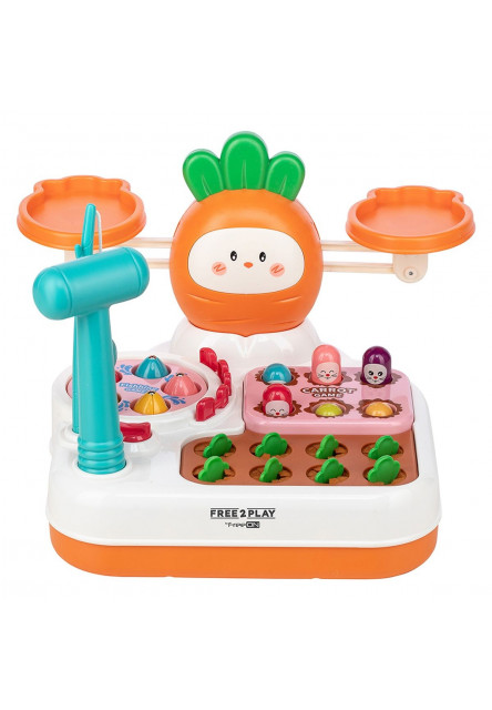 Free2Play Interaktívna hračka 4v1 Carrot