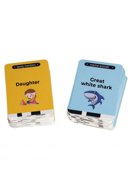 Free2Play Interaktívna LCD tabuľka 2v1 pre výučbu angličtiny Kiddigit Blue