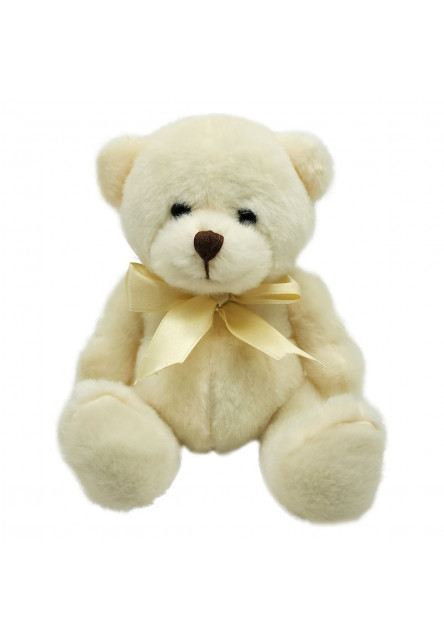 Free2Play Plyšový medvedík Milo 15 cm White