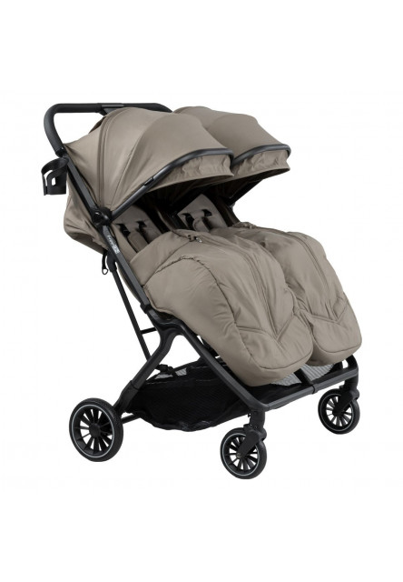 Kočík pre dvojčatá Twin Plus Beige