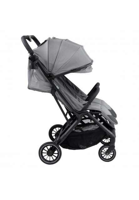 Kočík pre dvojčatá Twin Plus Grey