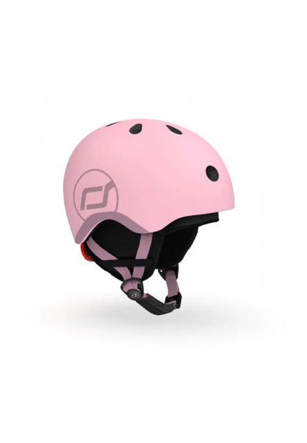 Zimná lyžiarska detská prilba scoot and ride - xxs - rose