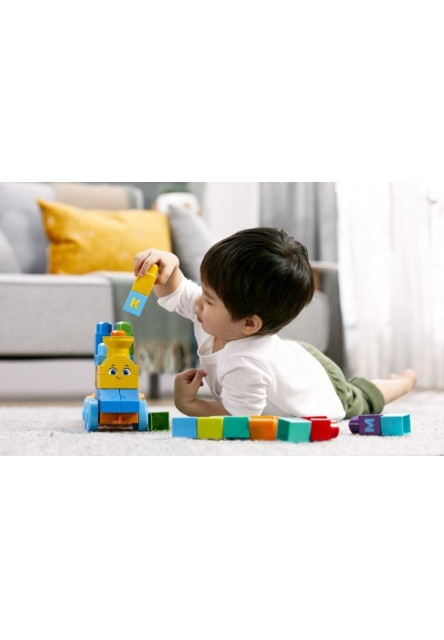MEGA BLOKS HUDOBNÝ VLÁČIK S PÍSMENKAMI