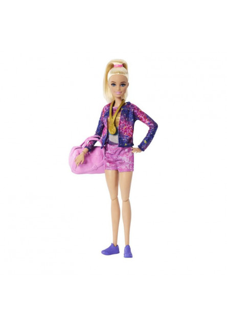 Barbie gymnastka na kladine 