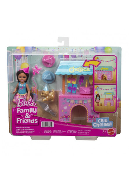 Barbie CHELSEA narodeninové prekvapenie