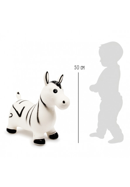 small foot Nafukovacie hopsadlo zebra