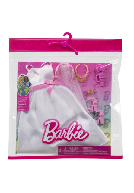 Barbie oblečenie pre Barbie/Ken - nevesta  