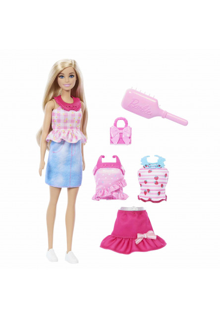 BRB STYLE BÁBIKA JEDNODUCHÉ OBLIEKANIE BLONDÍNKA