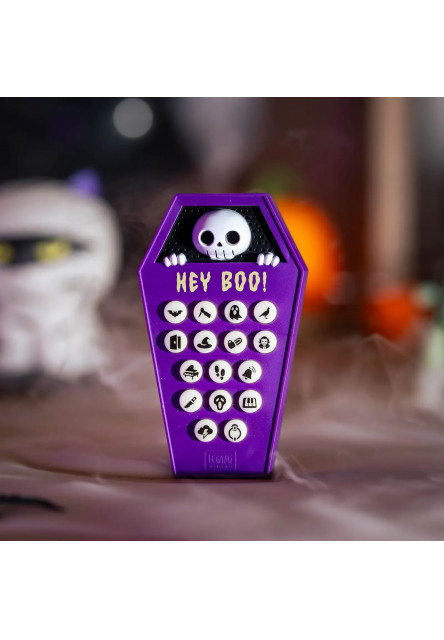 Hračka so zvukovými efektmi Legami Hey Boo! Spooky Sound Machine - Coffin