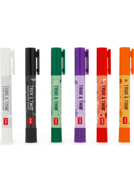 Farby na tvár Legami Trick&Twist Face Paint Sticks - Halloween