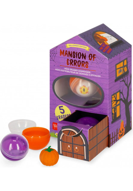 Zásobník mazacích gúm Legami Mansion Of Errors Eraser Dispenser