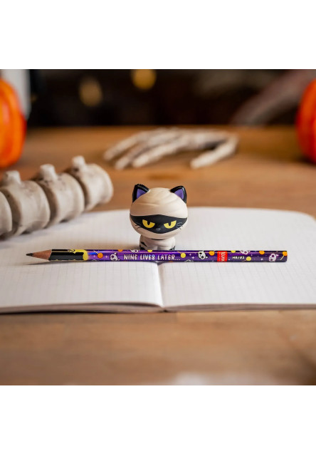 Ceruzka Legami Squeezies Pencil With Squishy HB Lead - Kitty Mummy