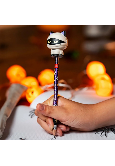 Ceruzka Legami Squeezies Pencil With Squishy HB Lead - Kitty Mummy