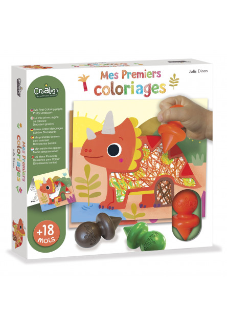 Moje prvé omaľovánky Dinosaury