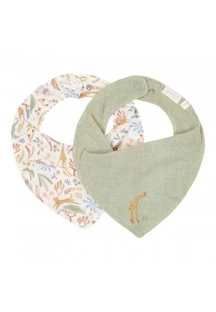 Podbradník bandana 2 ks Safari Wonders
