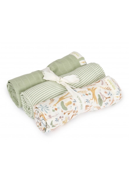 Plienky 70x70cm Safari Wonders 3 ks