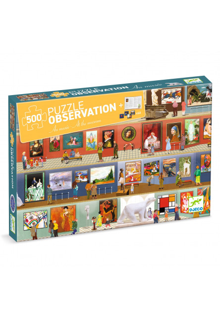 Puzzle V múzeu 500 dielikov