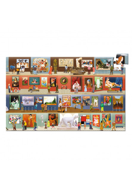 Puzzle V múzeu 500 dielikov